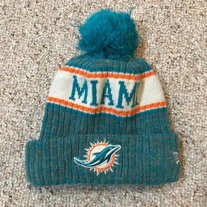 Exclusive NFL Miami Dolphins Winter Toque Hat Beanie